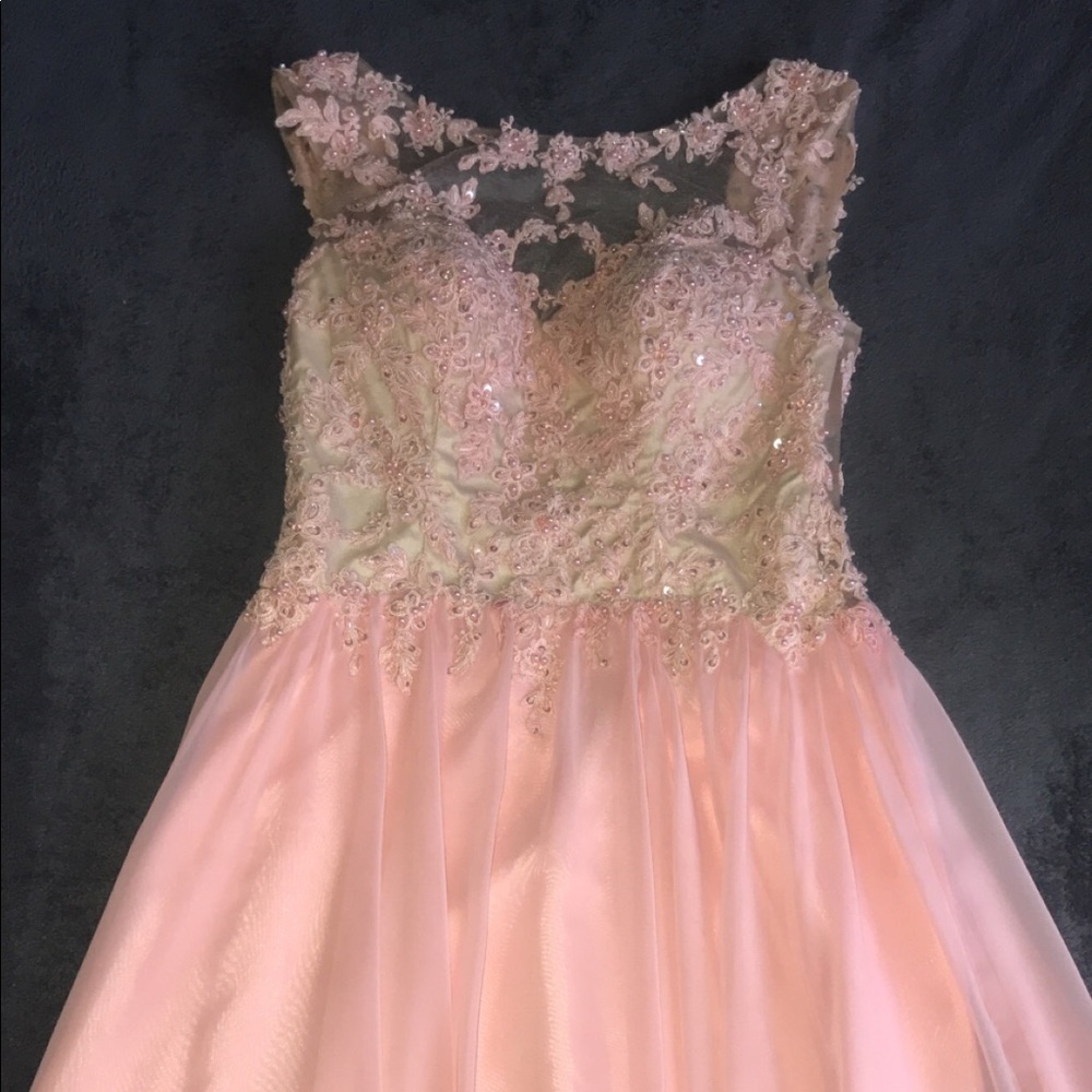 Beaded Prom Dress (Size 6)